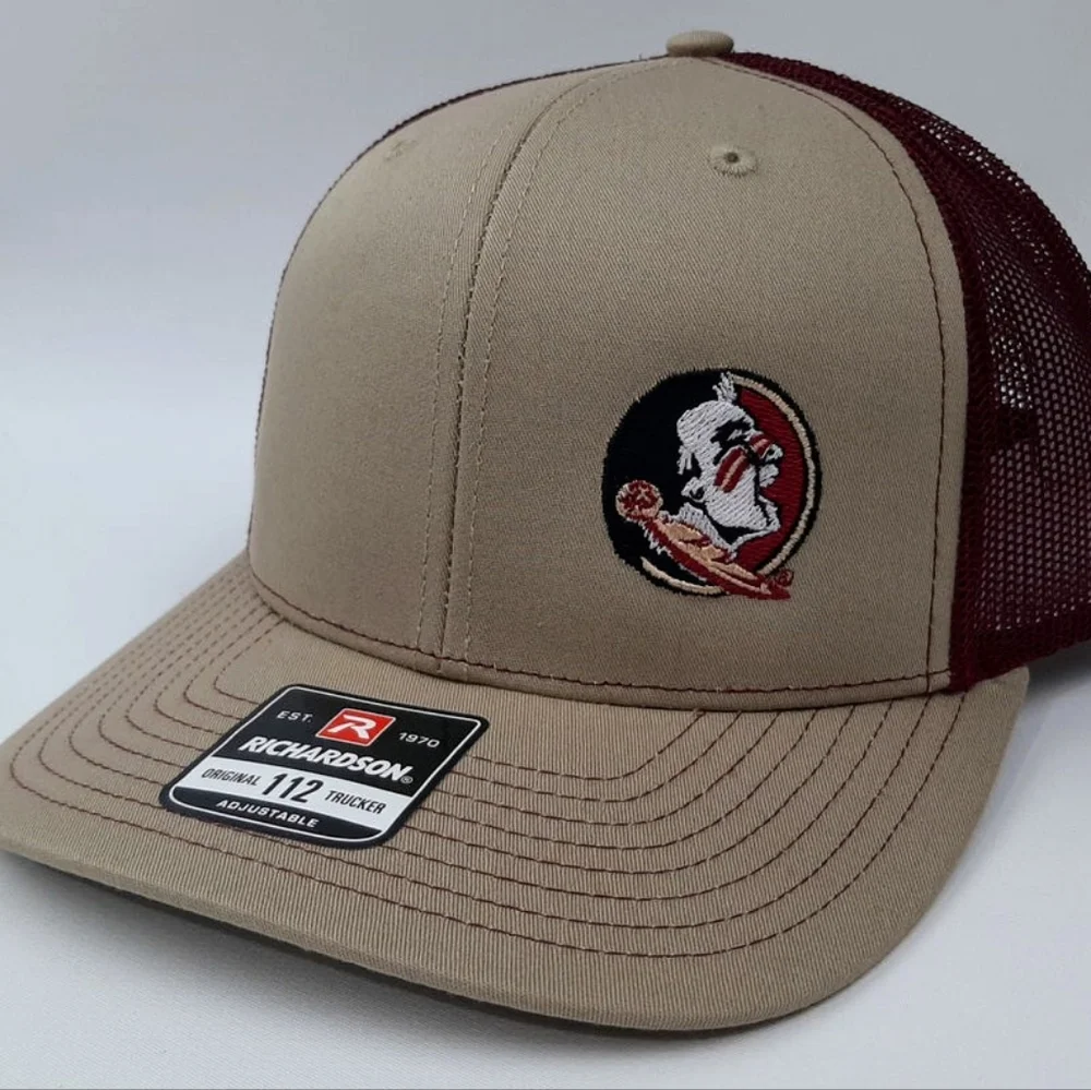FSU Florida State Seminoles Richardson 112 Low Profile Snapback Mesh Baseball Tr